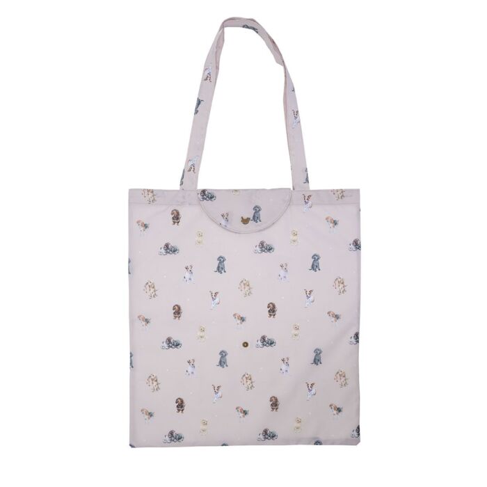 Wrendale Designs Foldable Shopping Bag - A Dog's Life